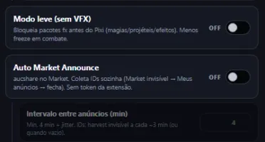 Baiakidle Automatico extensão
