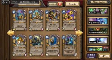 Hearthstone conta super top