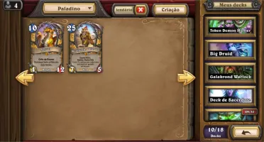Hearthstone conta super top