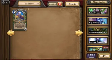 Hearthstone conta super top