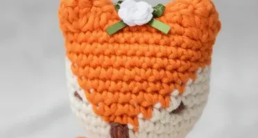 Amigurumi Raposinha Fofa Quarto de Bebê