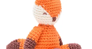 Amigurumi Raposinha Fofa Quarto de Bebê
