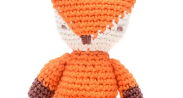 Amigurumi Raposinha Fofa Quarto de Bebê