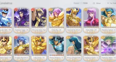 Vendo Conta Saint Seiya EX