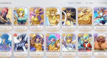 Vendo Conta Saint Seiya EX