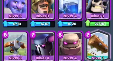 conta clash royale com 8 lendarias 3 nv2