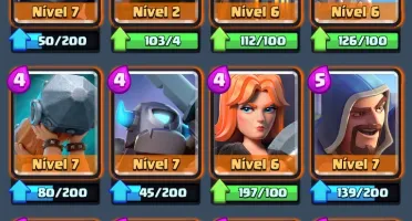conta clash royale com 8 lendarias 3 nv2