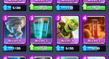 conta clash royale com 8 lendarias 3 nv2
