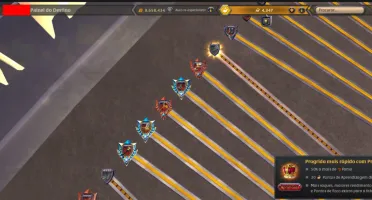 Vendo com Albion online 1.02B de fama, algumas armas no 120