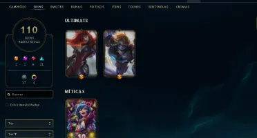 Conta LOL plat IV