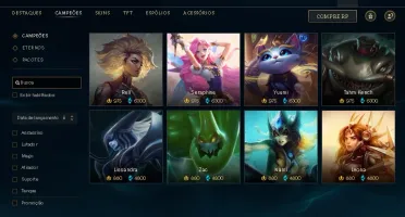 Conta LOL plat IV