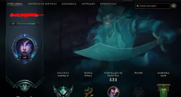 Conta LOL plat IV