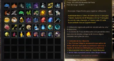 Kunoichi Lv 65, 280/279Pa, C/Email. Mt Boa, Porém Antiga.
