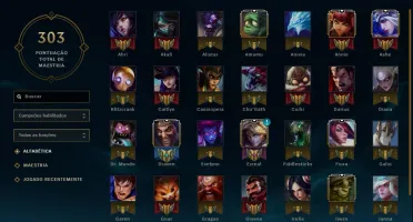 Conta League Of Legends Platina 5