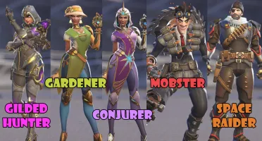 (Pc) Conta Overwatch, Shop Skins, Collab skins + 810 coins