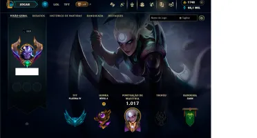 Conta Lol Br — 232 Skins | Lvl 849 | Todos Os Campeões 2017
