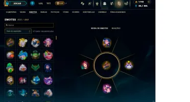 Conta Lol Br — 232 Skins | Lvl 849 | Todos Os Campeões 2017