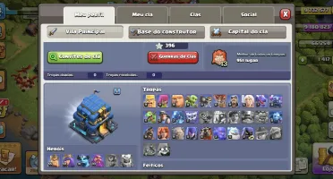 Conta Clash of Clans CV12 Quase Full – Falta Apenas Muros e