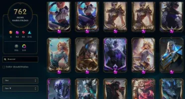 Contas Cracked Com Skins - Lol Br