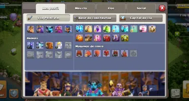 Clash of clans cv15 nível CV14 quase full