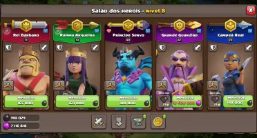 Clash of clans cv15 nível CV14 quase full