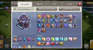 Clash of clans cv15 nível CV14 quase full