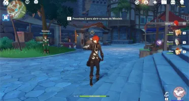 CONTA GENSHIN IMPACT // AR 28 // Personagens 5 estrelas