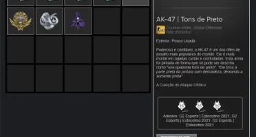CONTA STEAM CS GO PRIME (COM SKIN DE R$45) ARMA, R6, TH