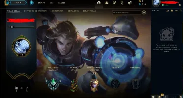 CONTA MAIN EZREAL PLATINA 4 C PULSEFIRE EZREAL