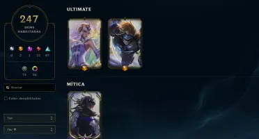 Conta League of Legends Full Acesso - 162 Champs e 247 Skins