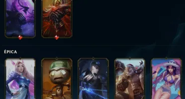 Conta League of Legends Full Acesso - 162 Champs e 247 Skins