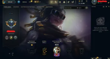 Conta League of Legends Full Acesso - 162 Champs e 247 Skins