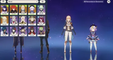 AR24-Baal C1 + Luz Cortadora + Diluc + Jean +Qiqi+25 tiros