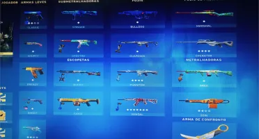 conta com 600 reais em skins plati 2