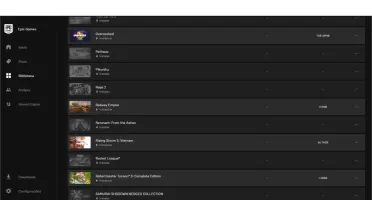 Conta Epic Games, com vários jogos.