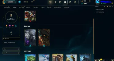 Contas Smurfs platina 1 Upadas A Mão Ganhando 40 De Pdl