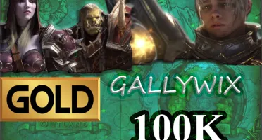 GOLD WOW  100K AZRALON/NEMESIS/GALLYWIX/GOLDRIN/STORMRAGE