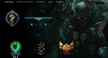 CONTA GOLD I / 57 SKINS /123 CAMPEÕES