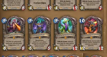 Conta no Hearthstone com Muitas e Muitas Lendárias