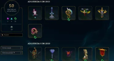 Conta Lol Platina IV 410skins /Urfwarwick/ 86k EA/ All Champ