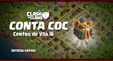 Conta Clash Of Clans CV16