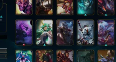 Conta league of legends, desde a season 4 (197 skins)