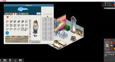 Conta Habbo 2012, muitos Mobs e conquistas e um ótimo nick