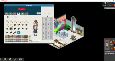 Conta Habbo 2012, muitos Mobs e conquistas e um ótimo nick