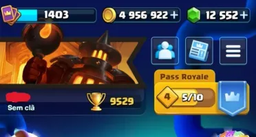 [ Clash Royale ] Conta 9.5K Troféus - 9 Anos De Conta