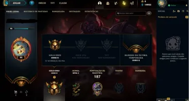 Conta de LoL Ouro 2