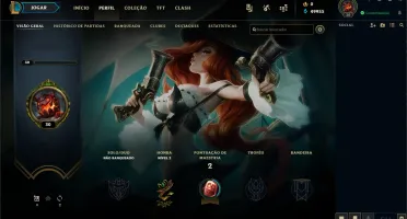 Conta nível 30 Unranked