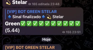 Vip Bot Grenn Stela🚀Velas Altas