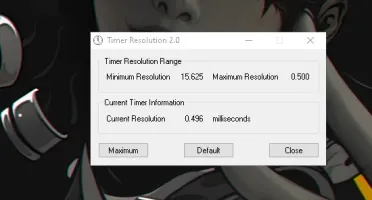 Timer Resolution 2.0