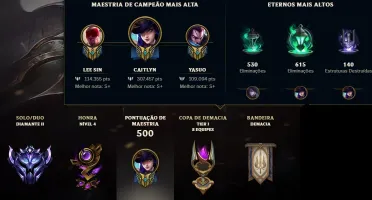 Conta de League of Legends